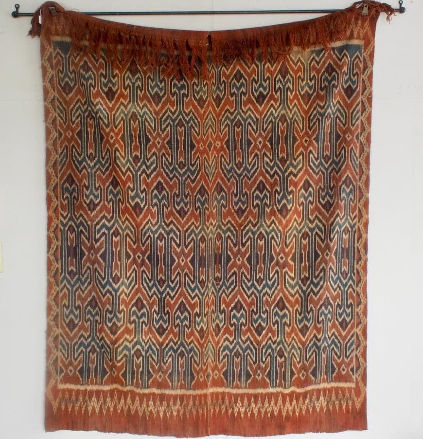 インドネシア スラウェシ島 トラジャ族のイカット8