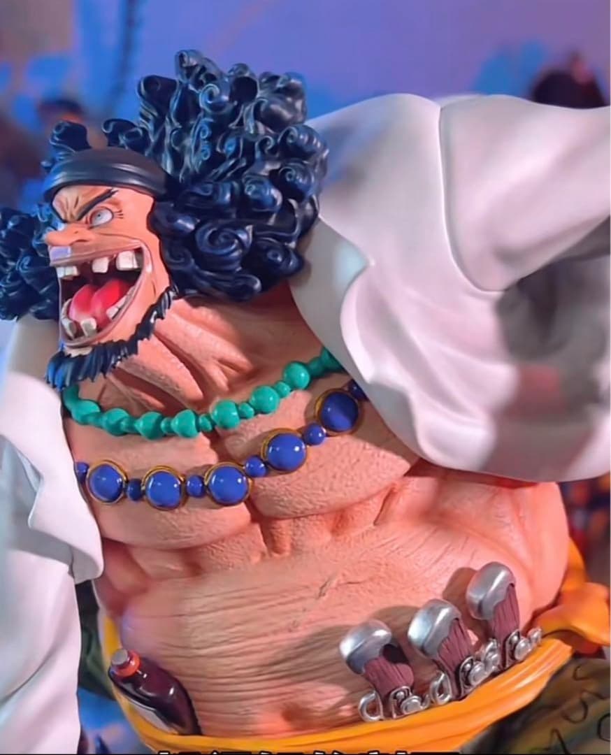 ONE PIECE ワンピース 黒ひげ·ティチ フィギュア ガレージキット