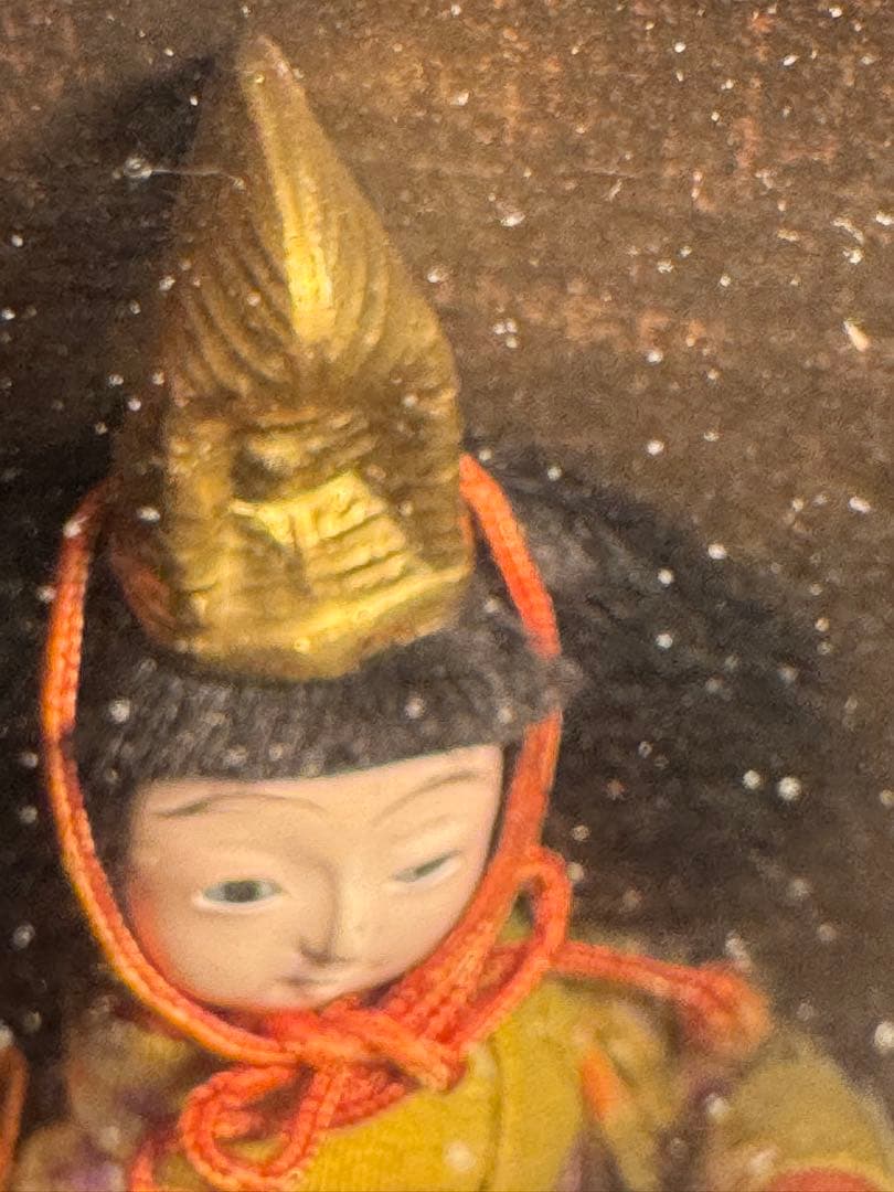 曰く、、、伶子ちゃん　昭和14年　人形　高さ約30cm