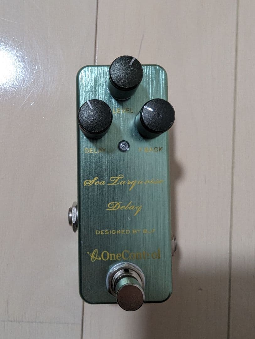 ギター one control sea turquoise delay