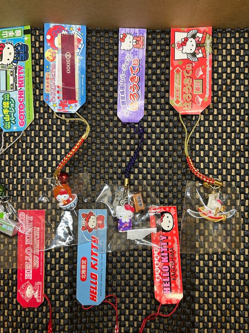 レア　ご当地キティ　根付け　ストラップ　まとめ売り　サンリオ　ハローキティ