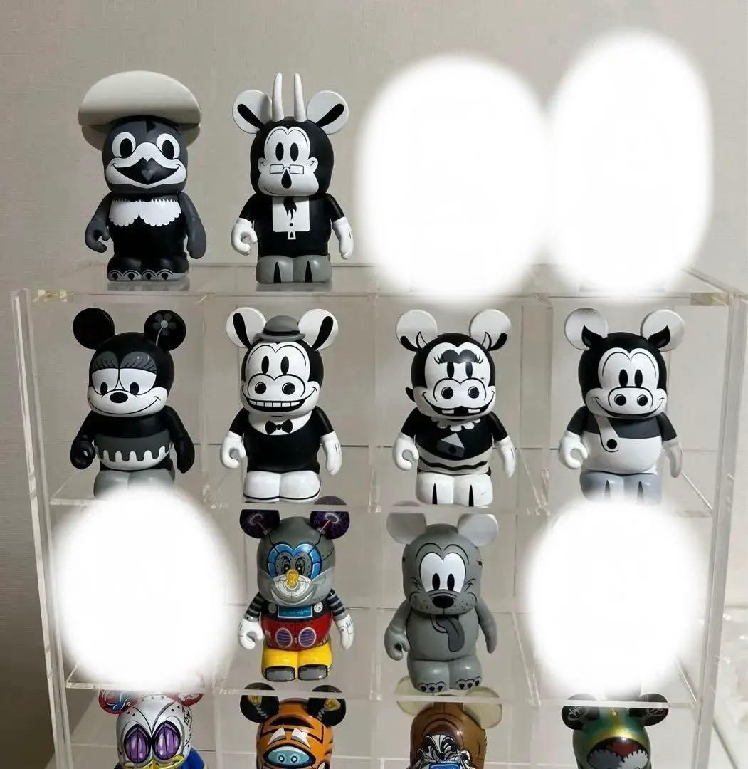 ディズニー、バイナルメーション（白黒ミニー、ドナルド）