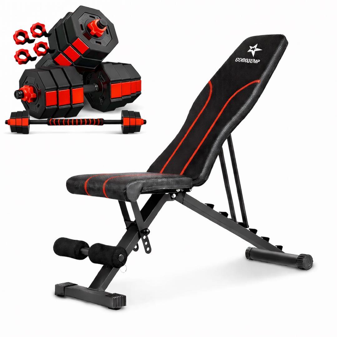 ダンベル&トレーニングベンチ セット売り