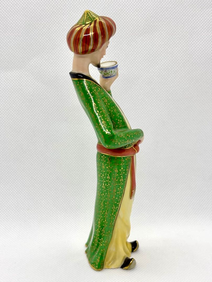 ✨レア✨ヘレンド ペルシアン密画【お茶を楽しむ】フィギュリン 手描きP-5