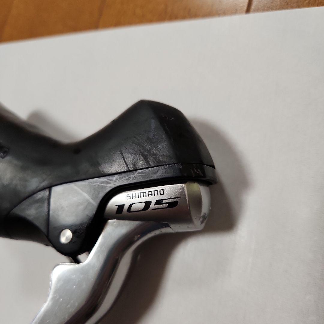 シマノ　105 ST-5800 STIレバー 左右セット シルバー