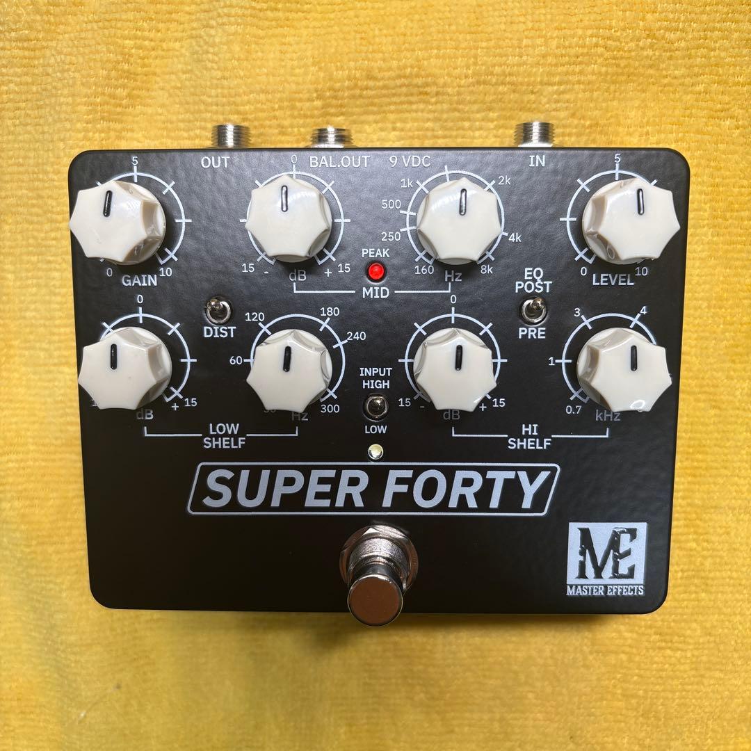 Master Effects Super Forty Preamp プリアンプ