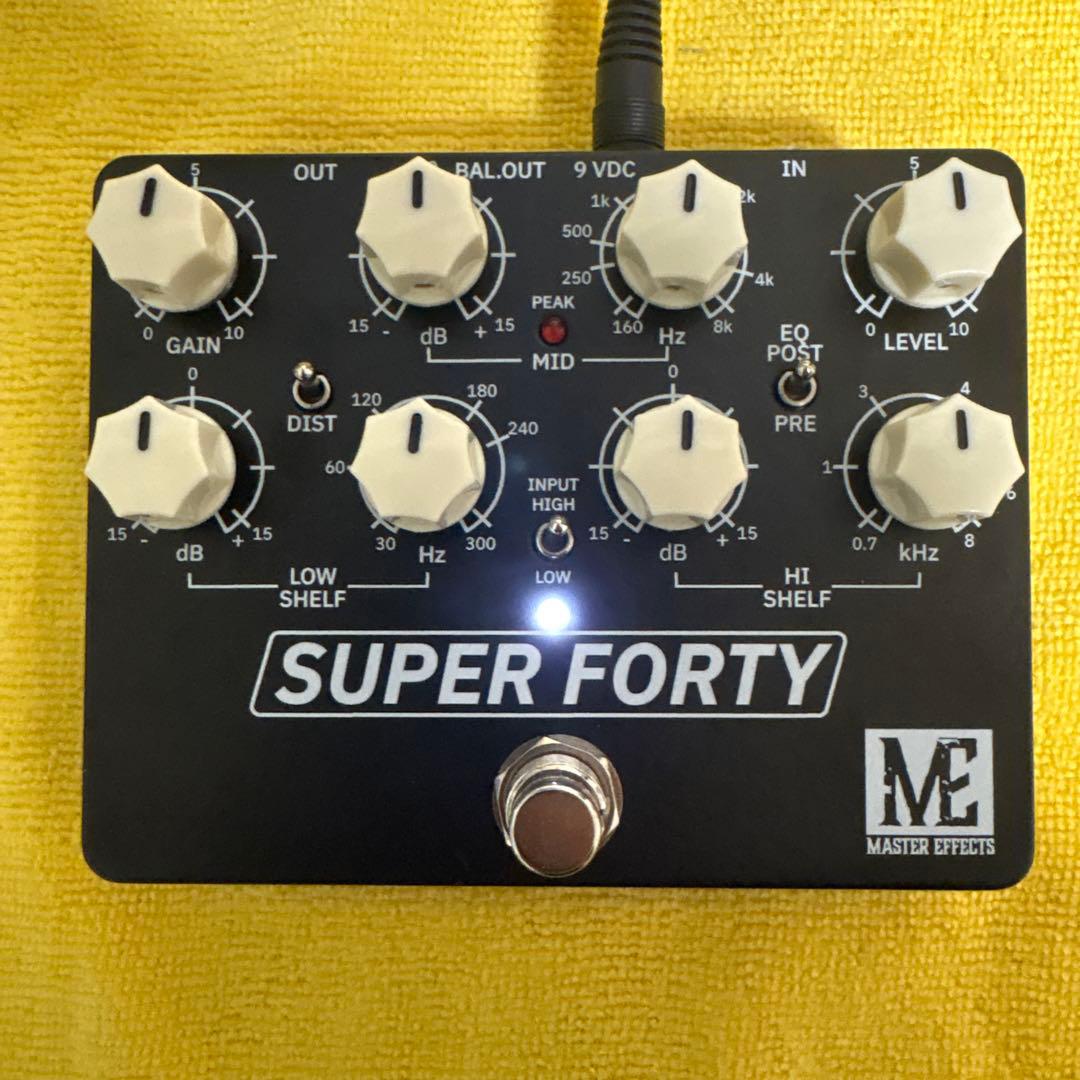 Master Effects Super Forty Preamp プリアンプ