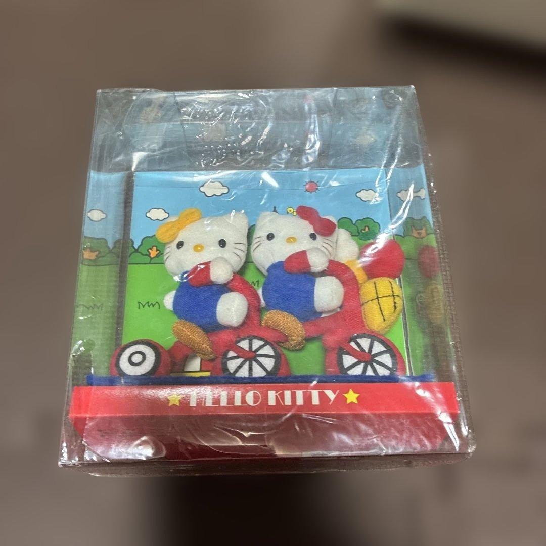 ‼️超希少品 ハローキティ ぬいぐるみ サイクリング 自転車 2001年 未使用