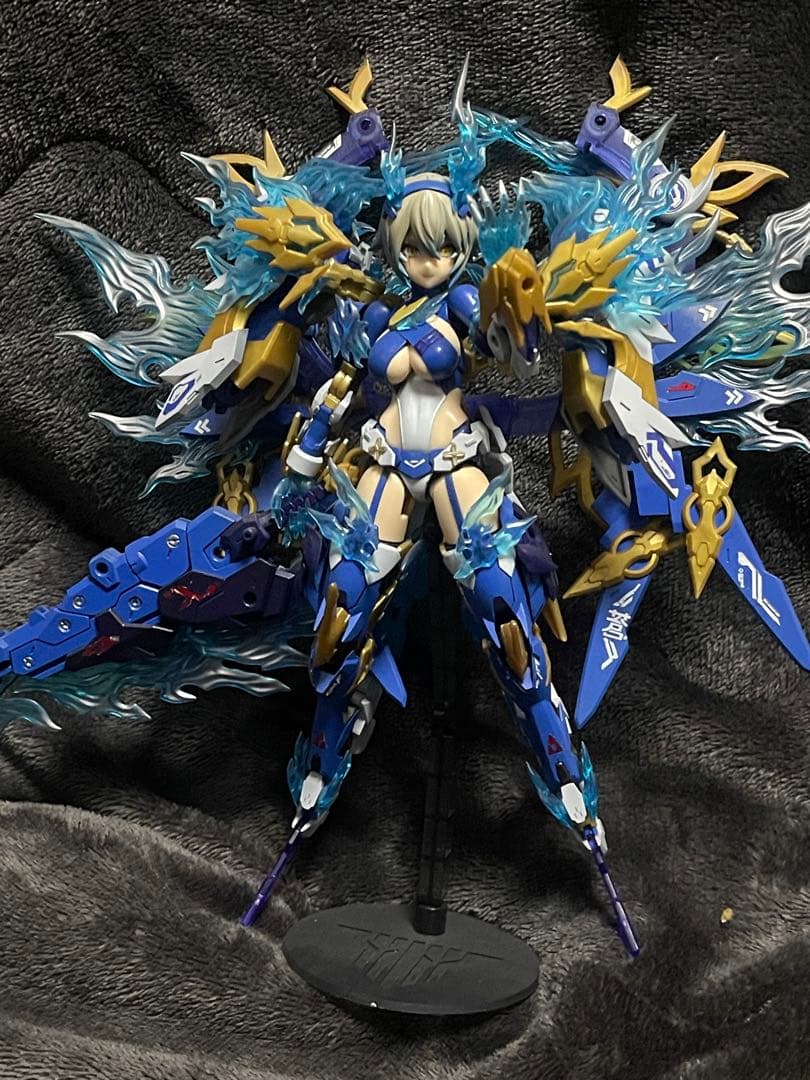 皇巫 スサノヲ 蒼炎　メガミデバイス　塗装済み完成品　コトブキヤ