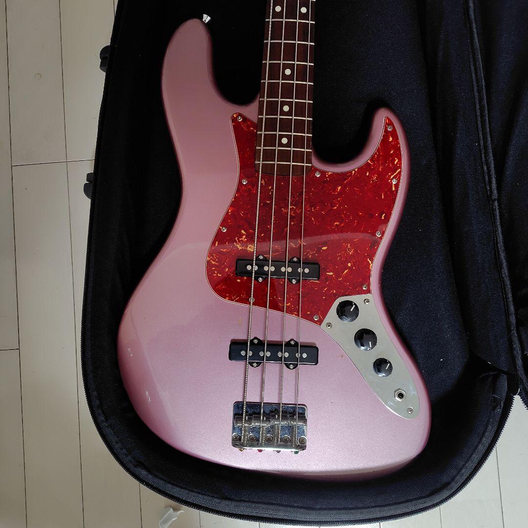 フェンダージャズベース・メイドインジャパンJDシリ バーガンディミストメタリック