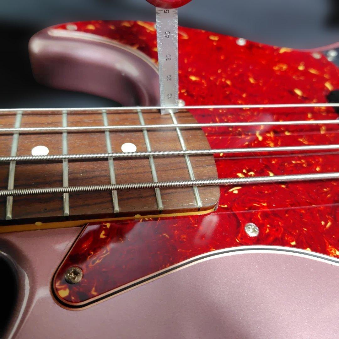 フェンダージャズベース・メイドインジャパンJDシリ バーガンディミストメタリック