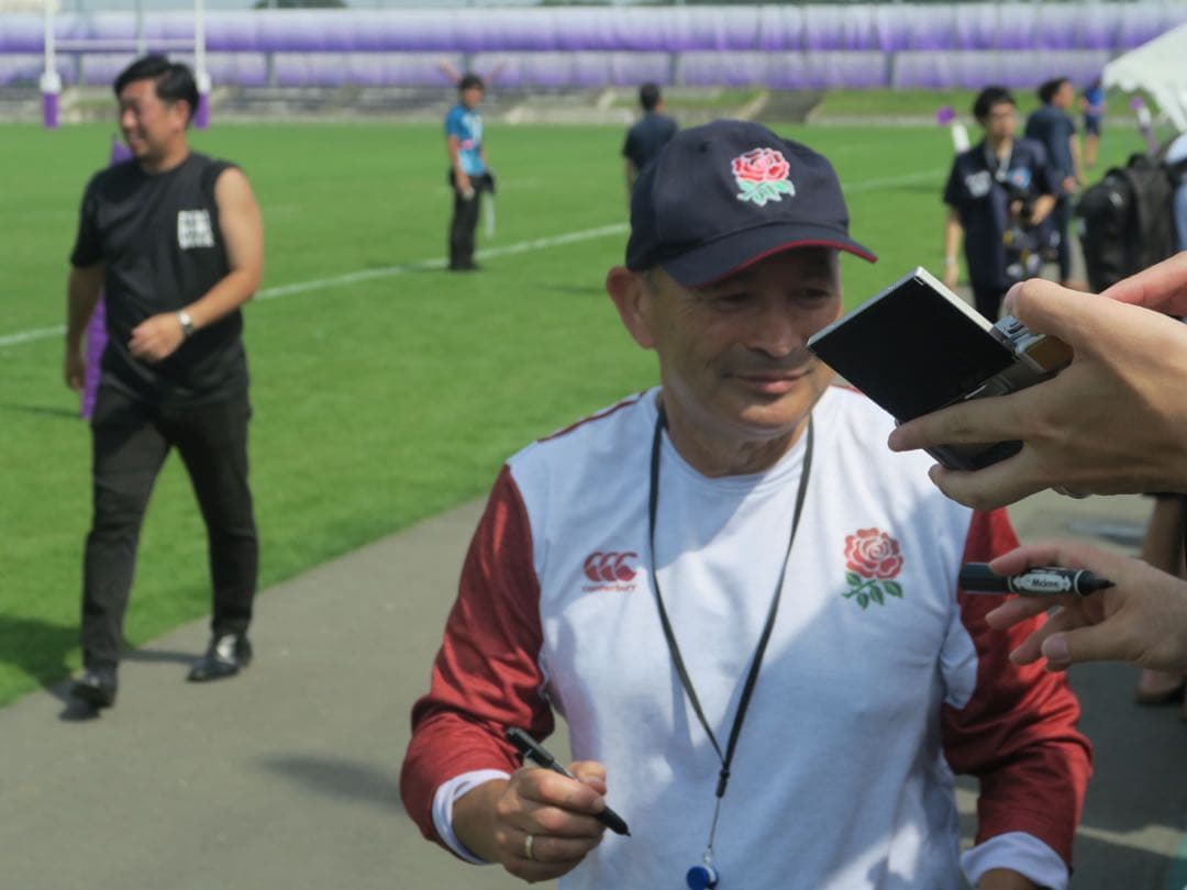 ラグビーイングランド代表サイン入りジャージ