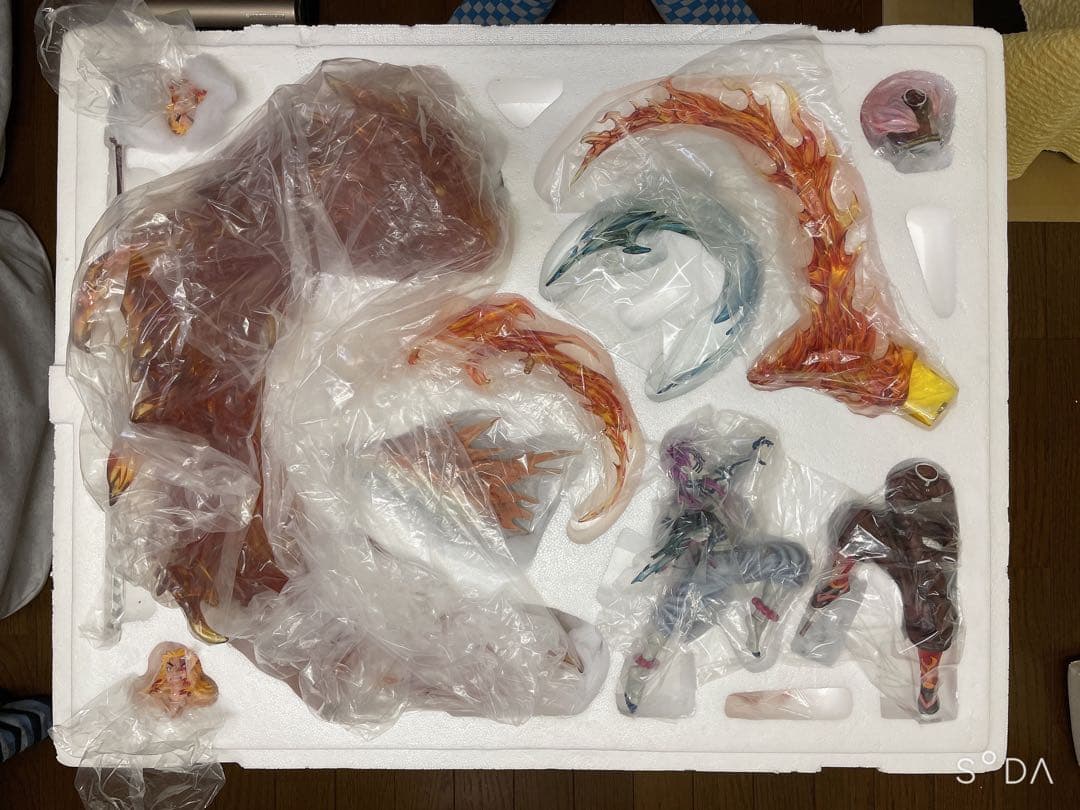 鬼滅の刃　煉獄杏寿郎 vs 猗窩座 フィギュア　LX Studio