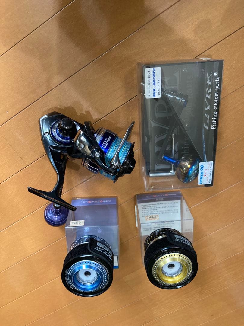 SaltiGa 5000H リール スプールハンドル