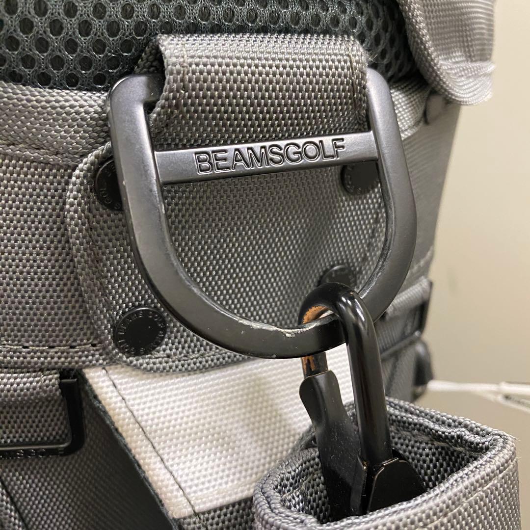 BEAMS GOLF スタンドキャディバッグ 4 グレー