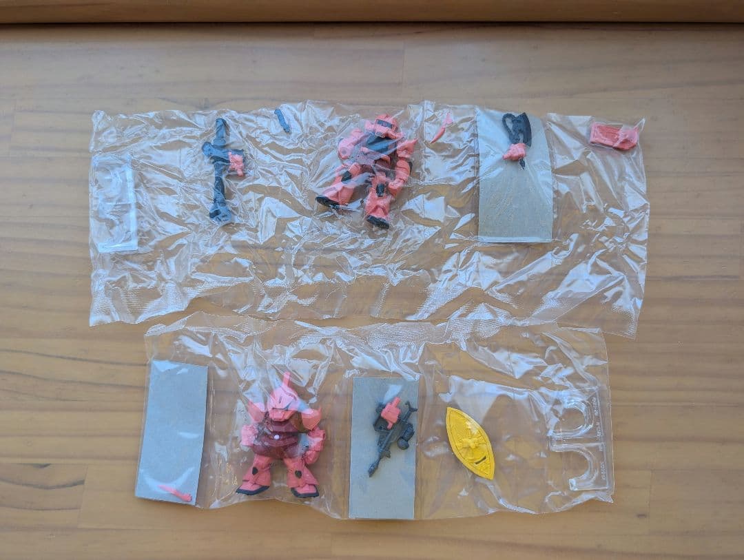 ガンダムコンバージ　ザク　ズゴック　ゲルググ　赤い彗星