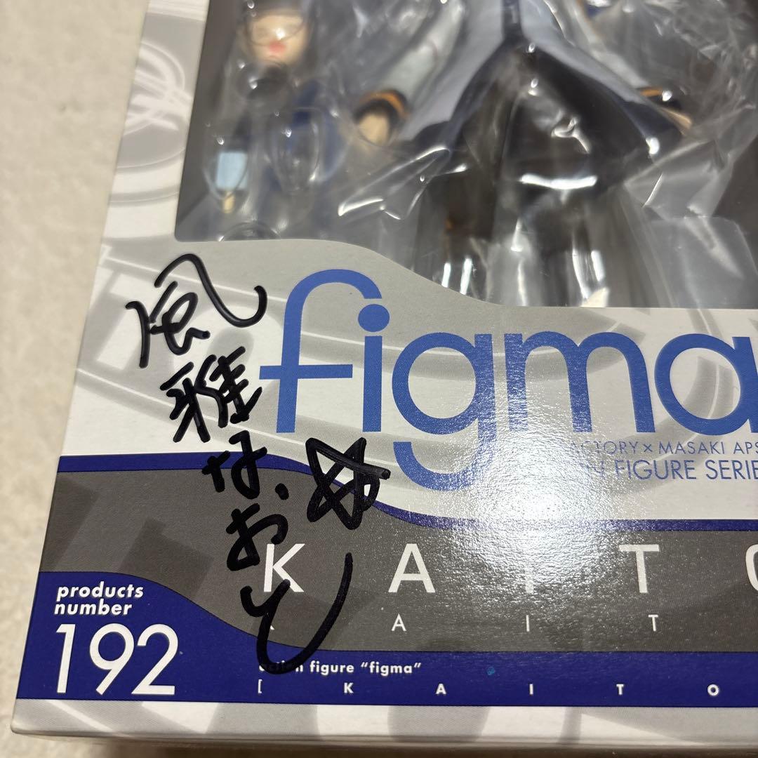 【新品未開封】 figma KAITO　192 サイン入り