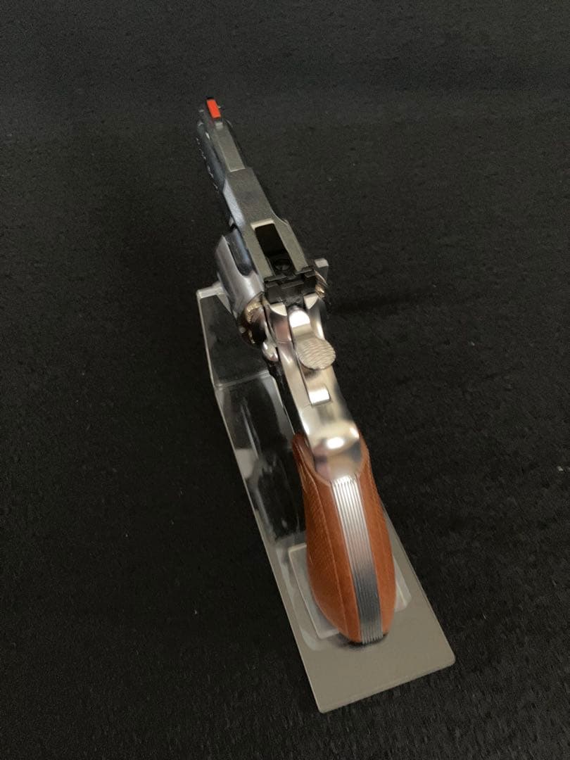 タナカ　コルトパイソン　357マグナム　3インチRモデル　ステンレスフィニッシュ