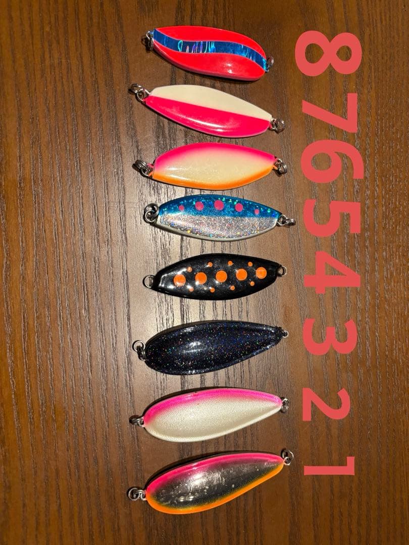 ルアーズケミスト　ジアキア　サーモンスプーン Jackson　鮭将軍