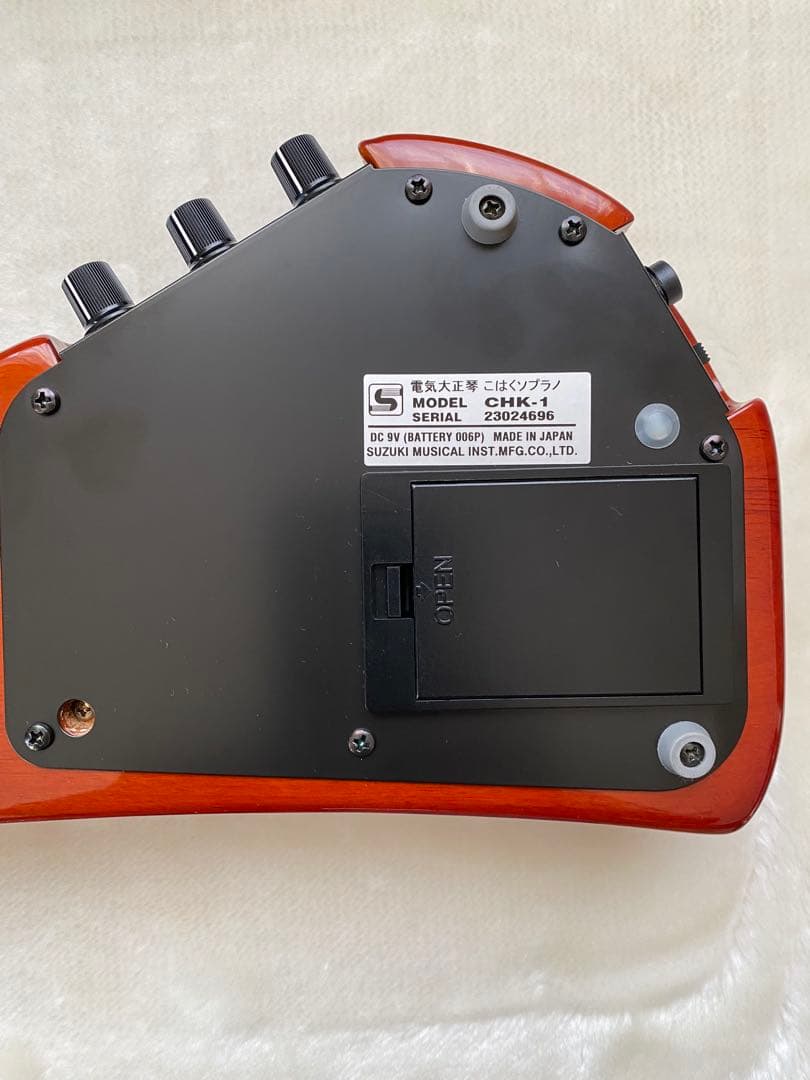 【新品同様】SUZUKI電気ソプラノ大正琴　スズキこはく
