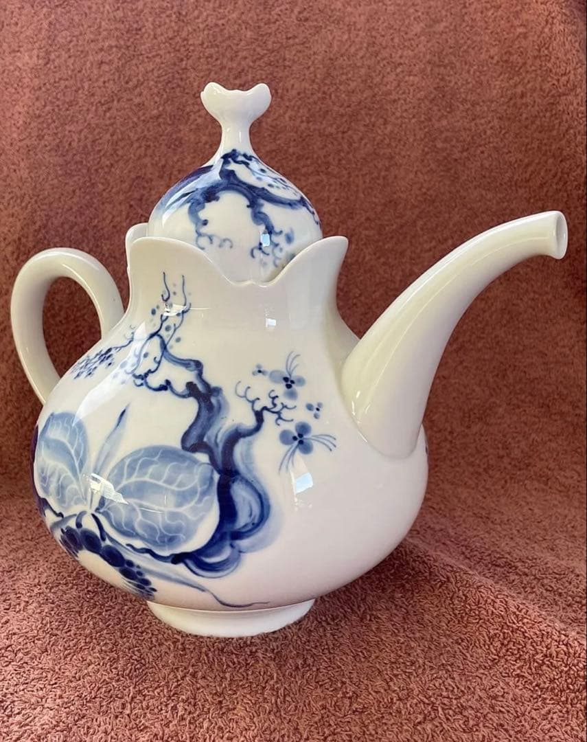 Meissen マイセン ブルーオーキッド　コーヒーポット