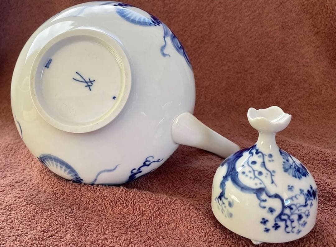 Meissen マイセン ブルーオーキッド　コーヒーポット