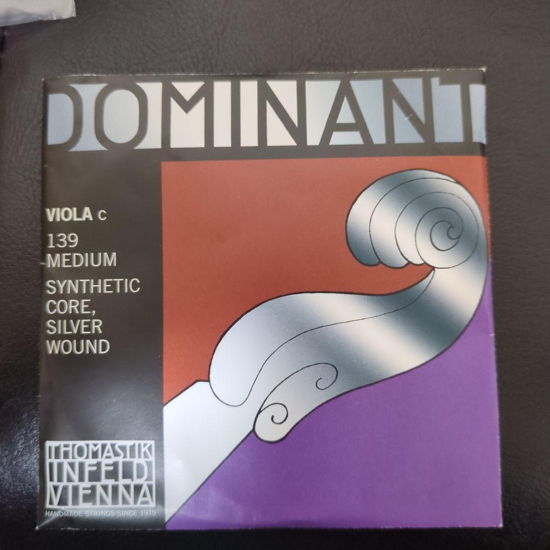 【未使用】ドミナント　DOMINANT ビオラ弦 ADCG線セット