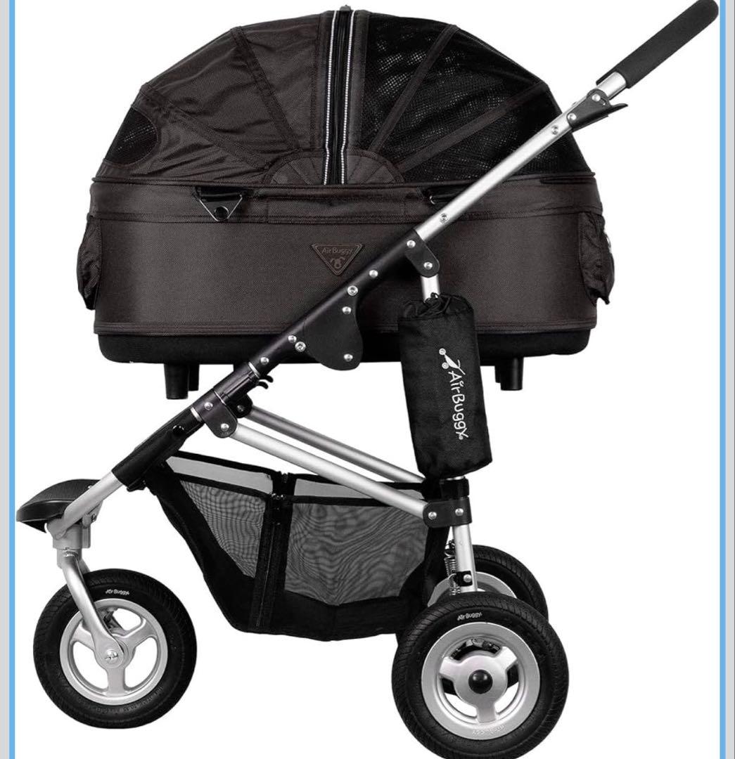 れいさん専用_AirBuggy ブラック ペットカート　枠以外