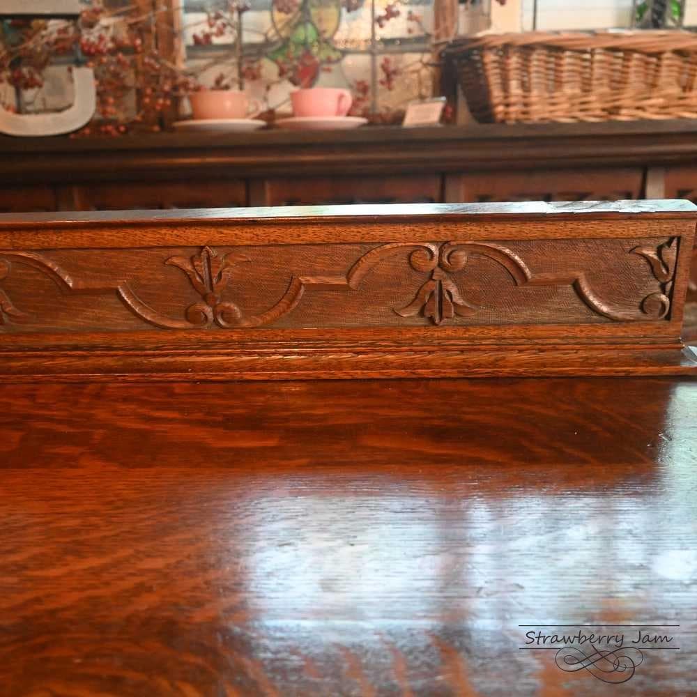 L3710-110 英国アンティーク オーク チェスト 3段 収納 レンジ台