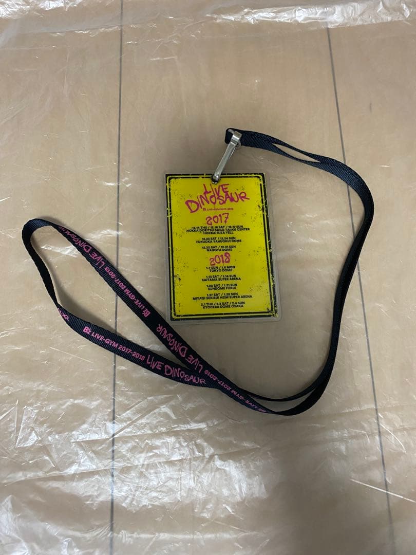 B'z LIVE DINOSAUR スタッフパス