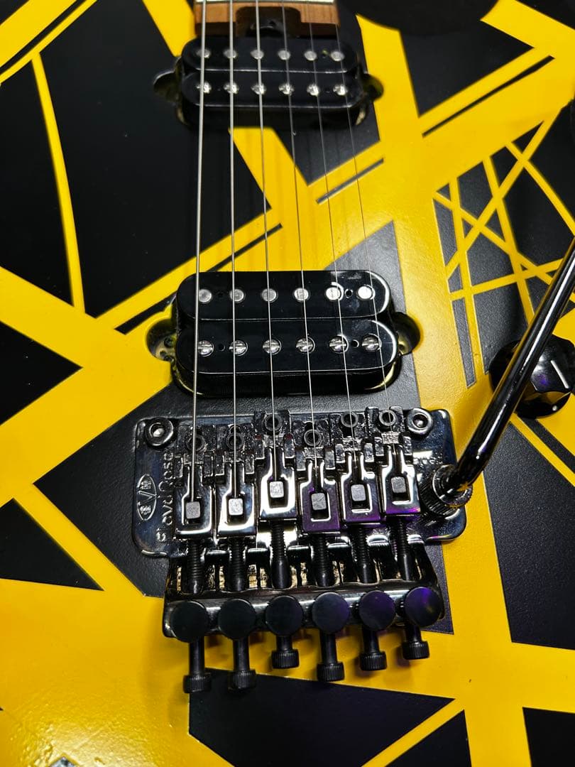 EVH Wolfgang STD.をベースにbumblebeeリフィニッシュ！