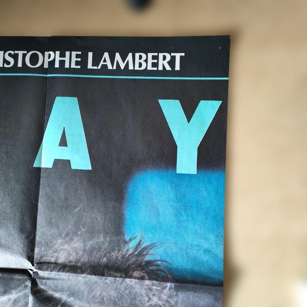 ベッソン監督直筆サイン入り「サブウェイ」本国フランス版メトロサイズポスター