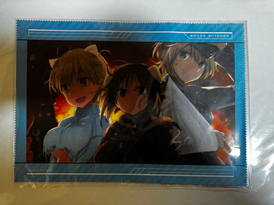 ブレイブウィッチーズ　くじ　マルチクロス　8種セット