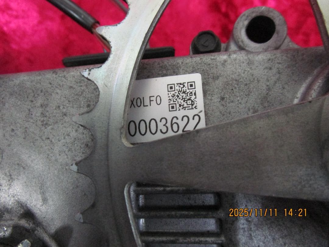 山*田様 ヤマハ・PAS Brace(２０１６年)モーター＋穴あきスィッチ