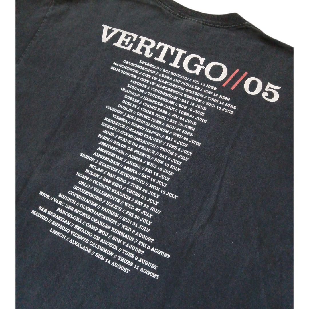 2005年製 U2 ユーツー VERTIGO ツアー Tシャツ