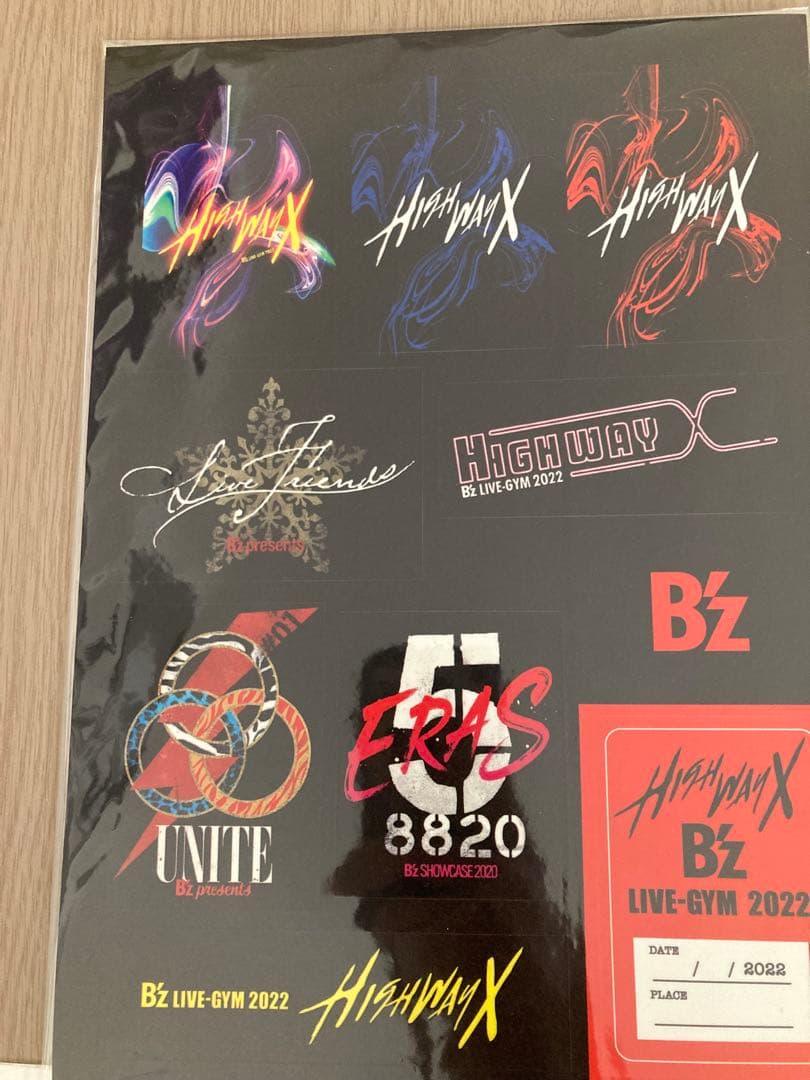 ②B'z Party 稲葉浩志松本孝弘　会場限定ステッカー　FYOP FINAL