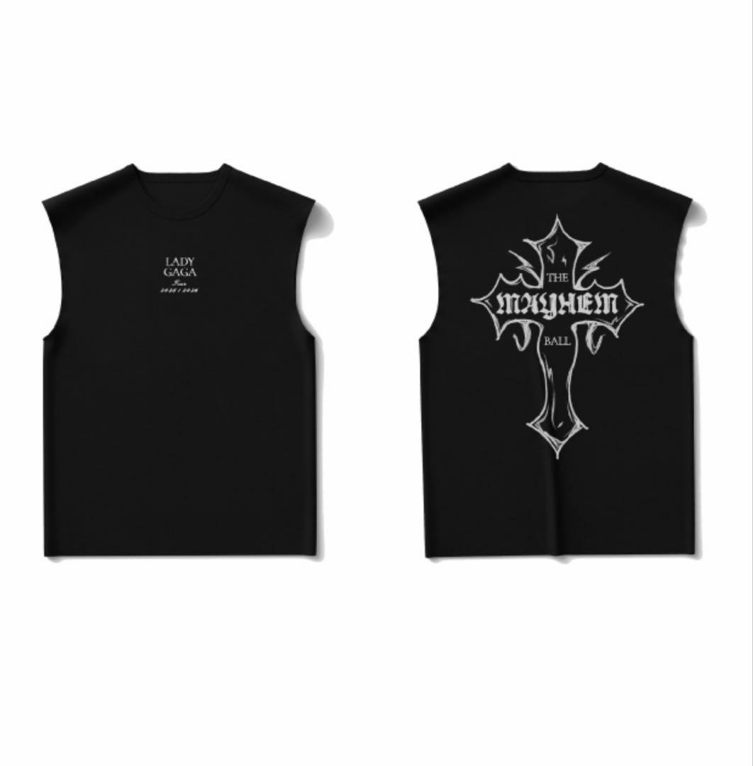 レディ・ガガ MAYHEM CROSS MUSCLE TANK