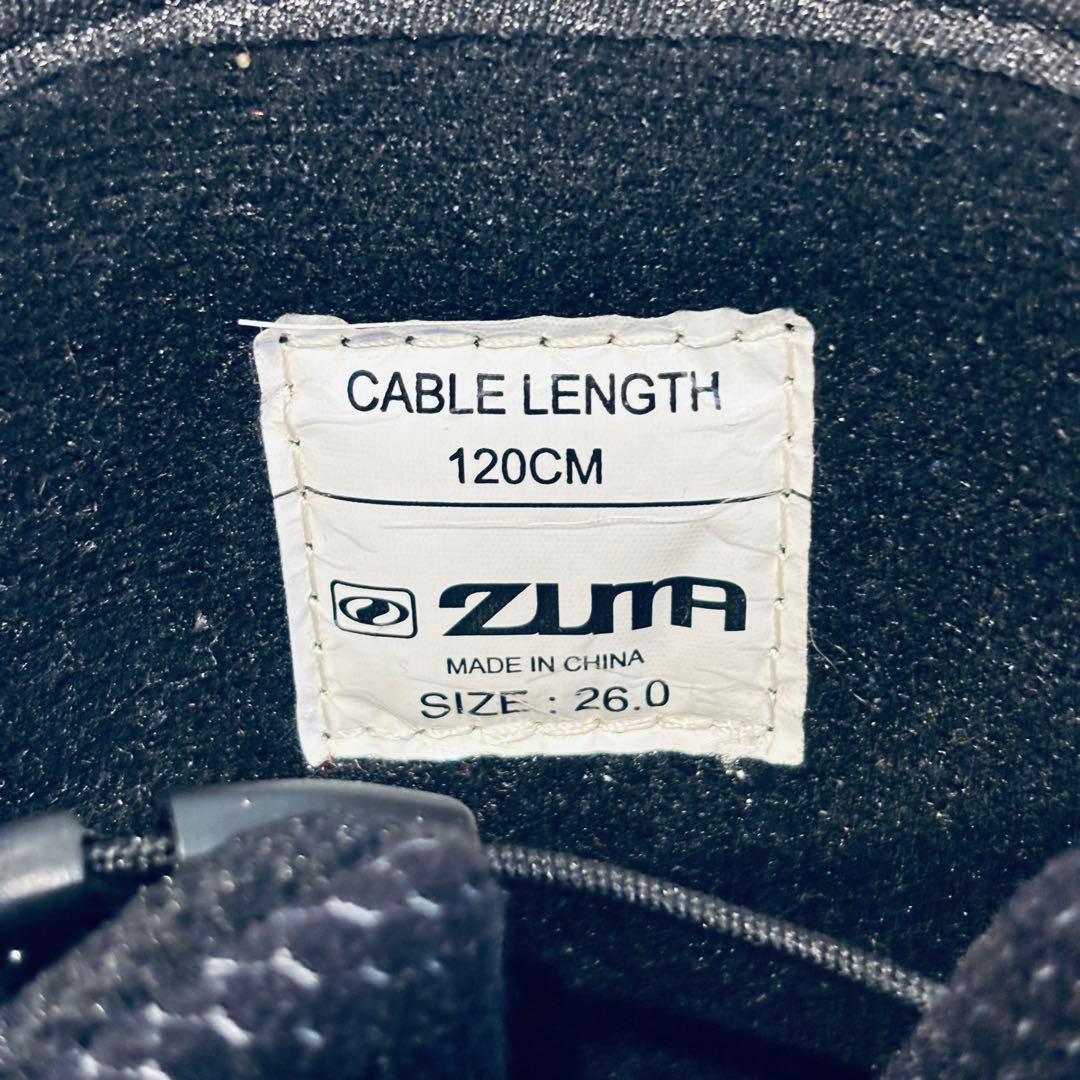 【美品_即日発送】ZUMA ツマ　メンズ　スノボブーツ 26.0cm
