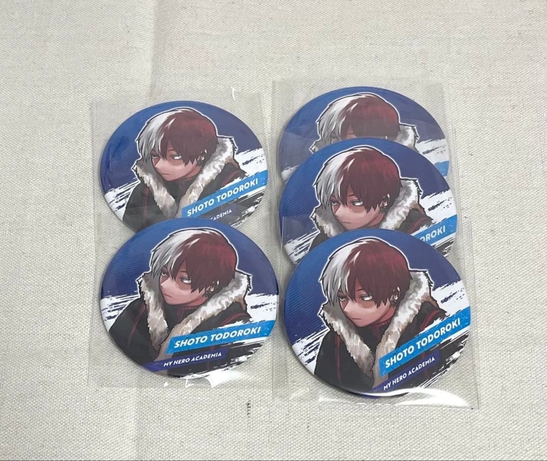 轟焦凍 新十傑 缶バッジ 僕のヒーローアカデミア