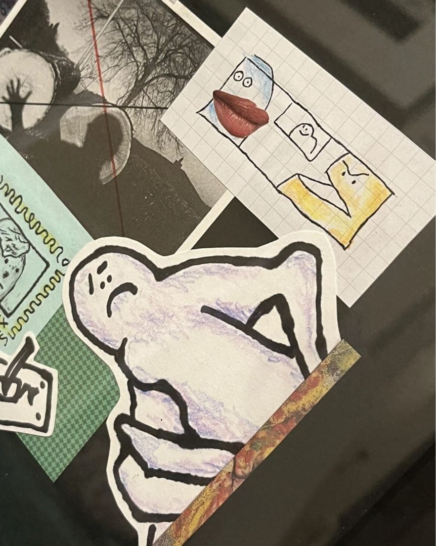 mark gonzales マークゴンザレス 原画 アート supreme