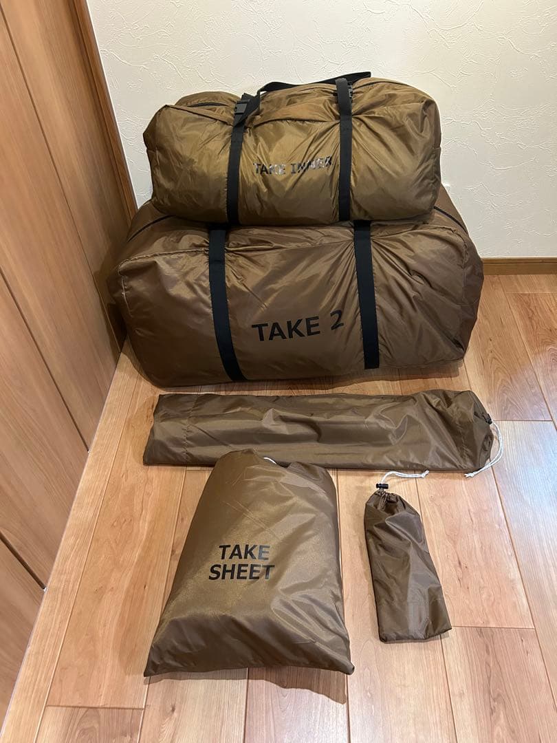 DOD タケノコテント2 グランドシート&インナーテント付き　値下げ！