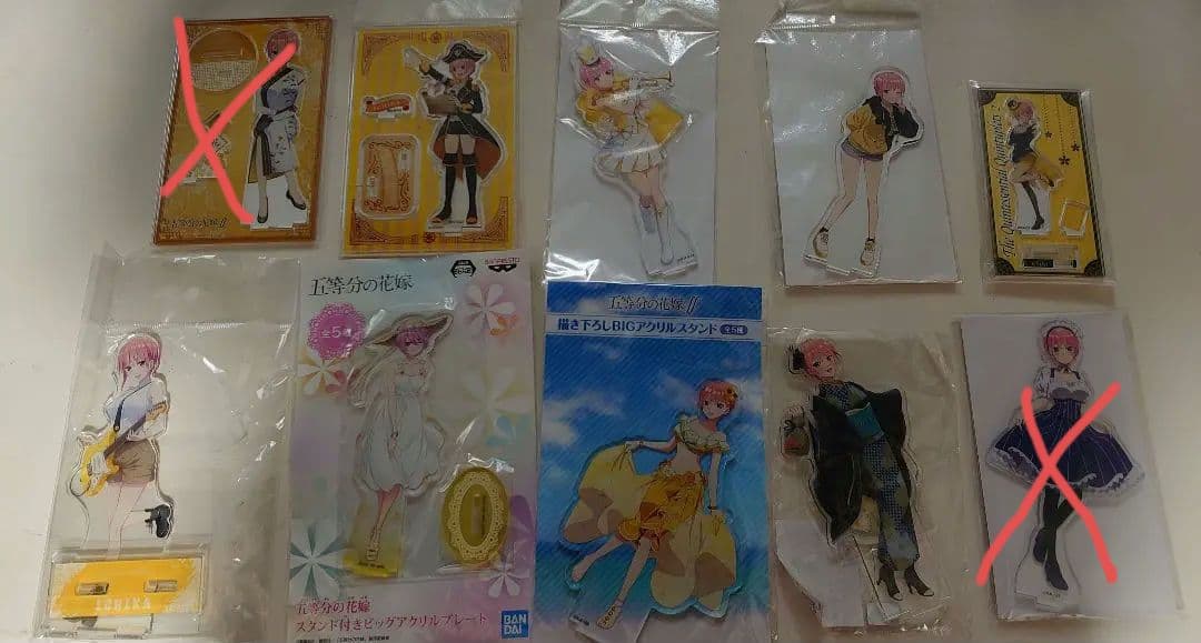 五等分の花嫁 中野一花 アクリルスタンド まとめ売り