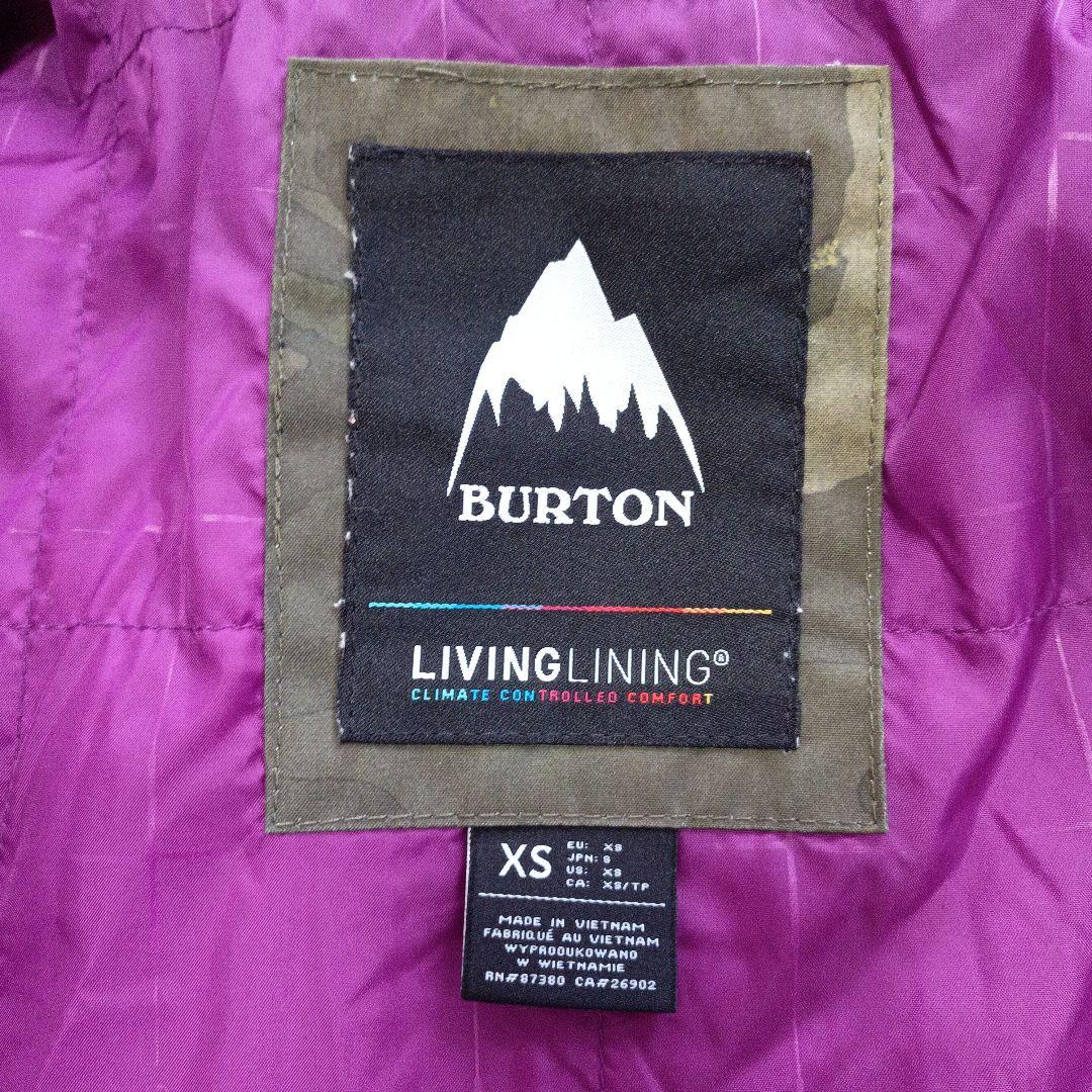 バートン　スノボーウェア　迷彩 メンズ　S　ジャケット