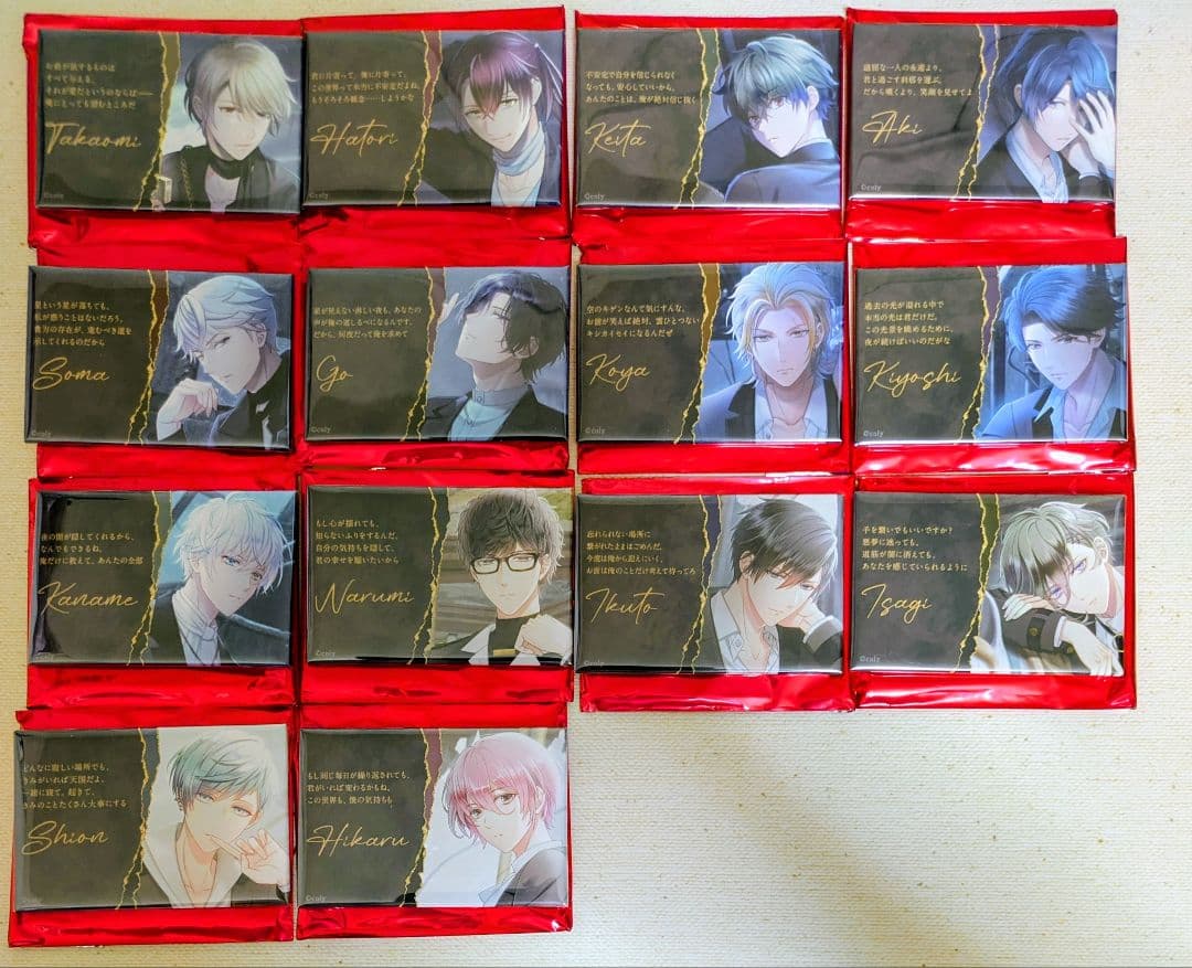 スタマイ セリフ入り缶バッジ Reuniverse コンプリートセット