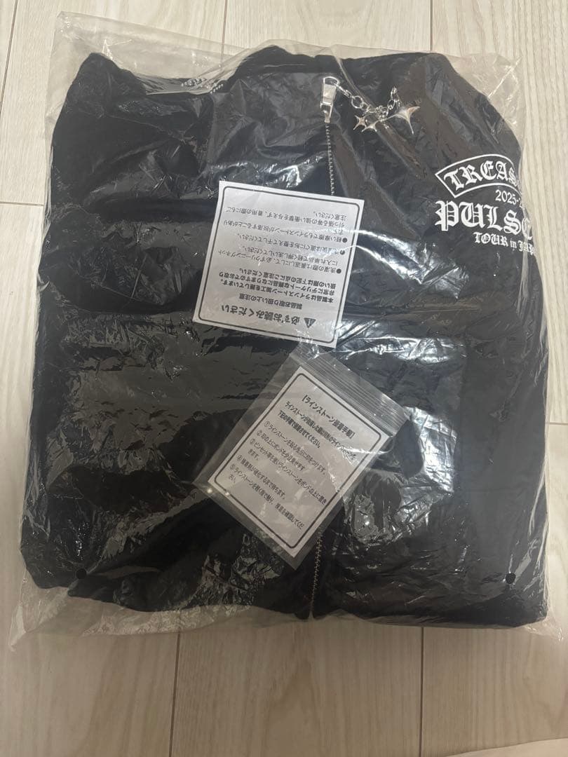 TREASURE ジップアップフーディー/レディース　(BLACK /M)