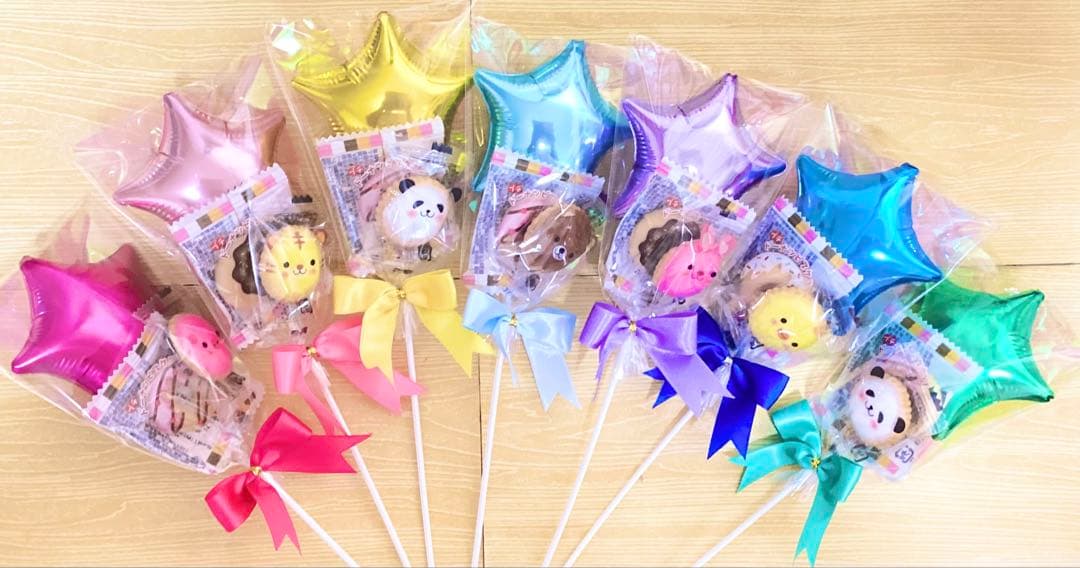 アライグマ様ご注文分♡プチバルーン付お菓子ブーケ70個　プチギフト　卒業　卒園