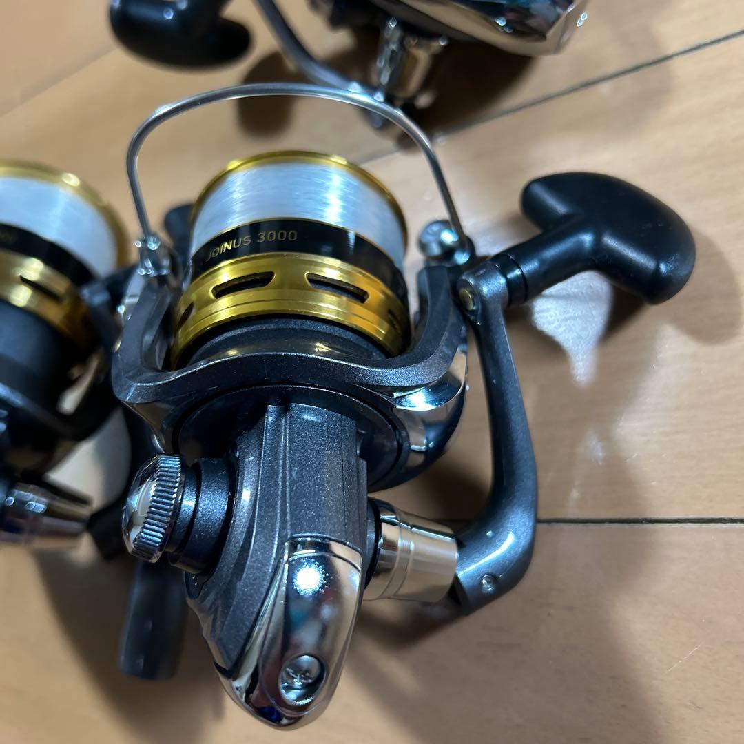 中古品 Daiwa スピニングリール ３個セット