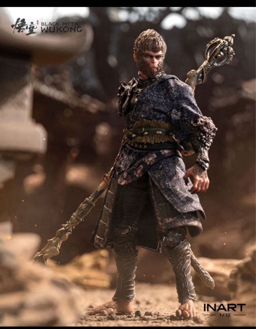 Black Wukong - Inart アクションフィギュア　新品