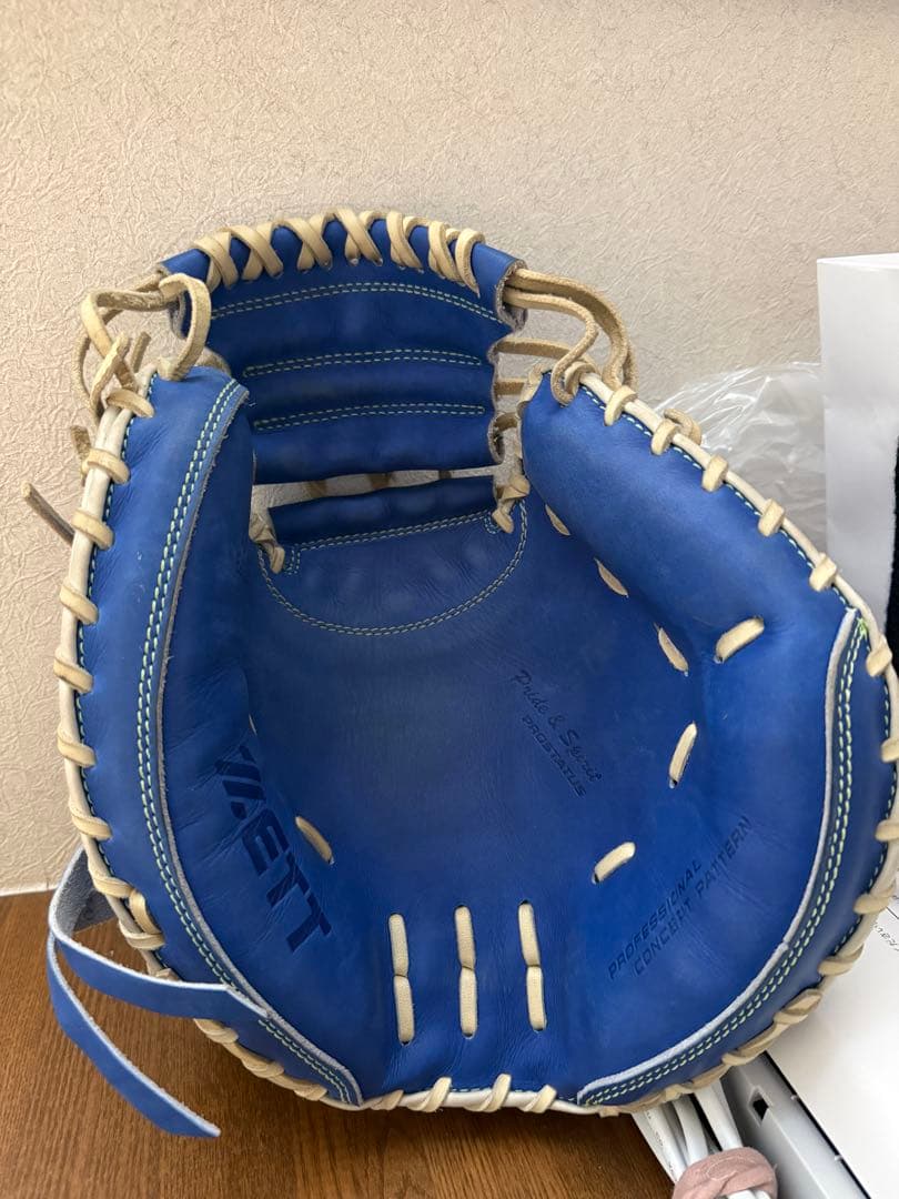 ZETT 軟式野球用キャッチャーミット　プロステイタス　オーダー　小林誠司モデル
