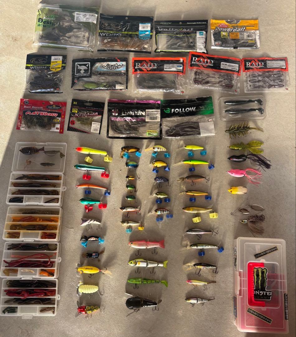 マ*ー様 ルアー バス釣りまとめ売り(ジャッカル メガバス バルサ デプス その